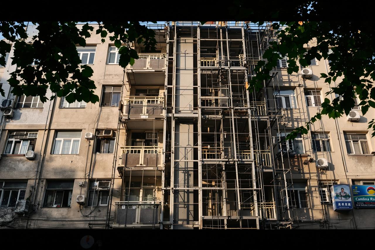 51大赛 - 某城市老旧小区加装电梯陷入僵局,一楼住户喊出天价补偿引争议 某城市老旧小区加装电梯陷入僵局,一楼住户喊出天价补偿引争议